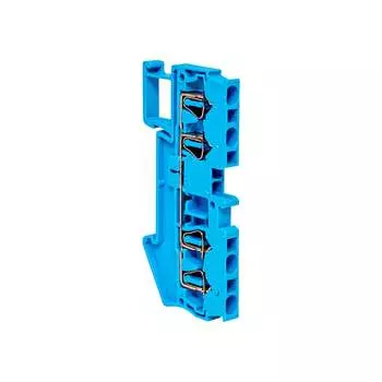 Пружинная колодка клеммная EKF JXB-ST-2.5 PROxima plc-jxb-st-2.5-4-blue