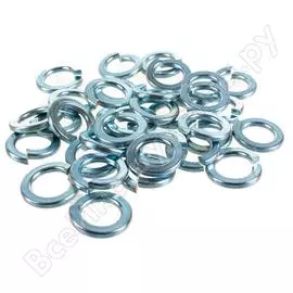 Пружинная шайба гровер крепстройгрупп m16 оцинкованная din 127, 1 кг 145151