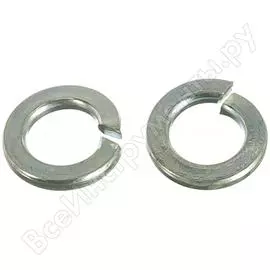 Пружинная шайба гровер крепстройгрупп m8 оцинкованная din 127, 1 кг 145154