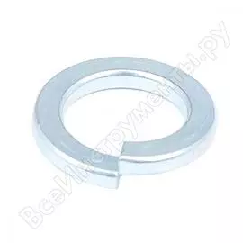 Пружинная шайба стройбат din 127 24мм белый цинк 15 шт 272921