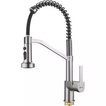 Пружинный смеситель для кухни SHEVANIK S963L
