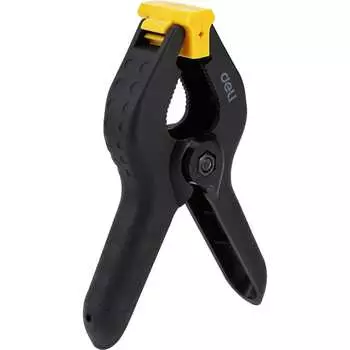 Пружинный зажим -клещеобразная струбцина DELI dl110004 114777