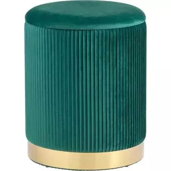 Пуф Стул Груп Шарлотта с ящиком, велюр зеленый 19A205VA-8167-25