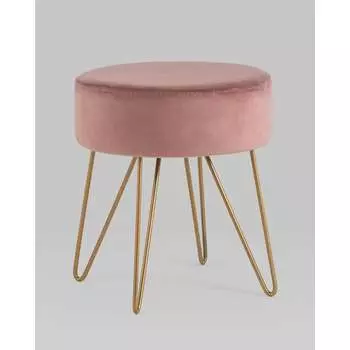 Пуф Стул Груп Спейси велюр пыльно-розовый vd-spacy-b15