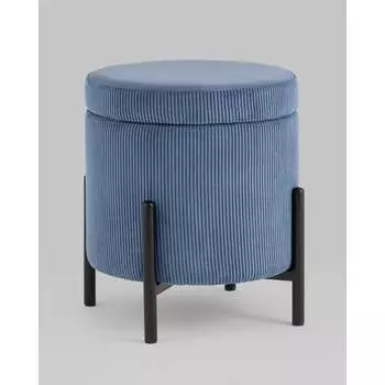 Пуф Стул Груп Дали велюр бледно-синий AV 482-V795/V48-08