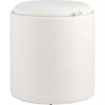 Пуф Стул Груп Хюгге S, с ящиком, рогожка белая 19B260LSP YX1828-1