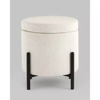 Пуф Стул Груп Дали велюр молочный AV 482-V000/V01-08