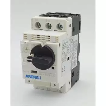 Пускатель ANDELI gv2-p07 1.6a~2.5a с поворотной ручкой ADL06-621