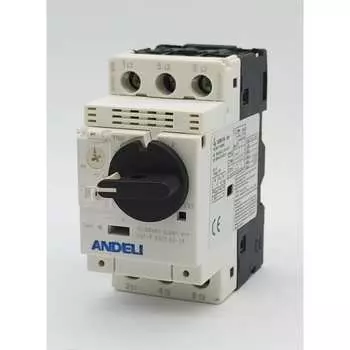Пускатель ANDELI gv2-p05 0.63а~1a с поворотной ручкой ADL06-619