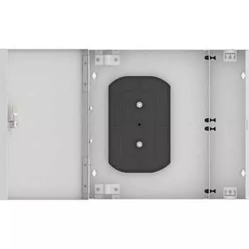 Пустой настенный оптический кросс TopLan КРН-Top-16SC/DLC-GY