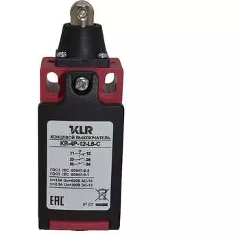 Путевой концевой выключатель KLR KB-4P-12-L8-C