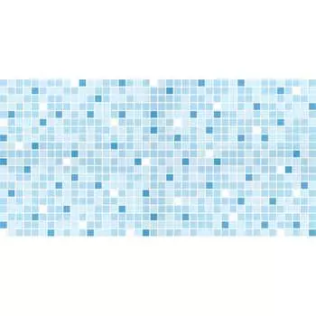 ПВХ панель Регул мозаика микс голубой 72г/3
