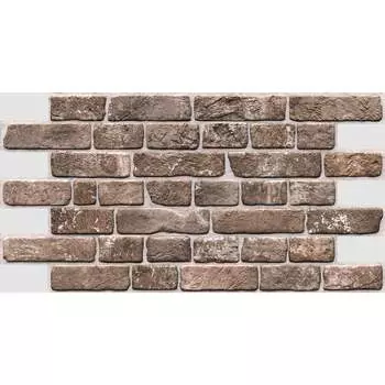 ПВХ панель Регул кирпич ретро коричневый 152рк