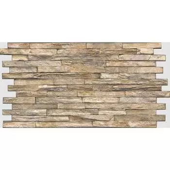 ПВХ панель Регул сланец плоский бежевый 594сп