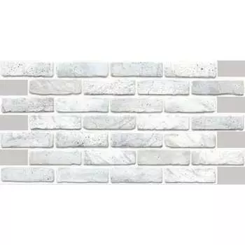 ПВХ панель Регул кирпич старый серый new 675cc