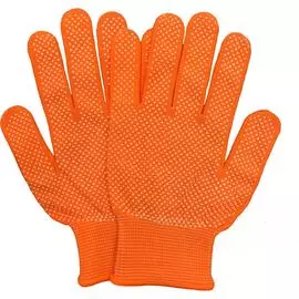 Рабочие нейлоновые перчатки Master-Pro® 2513-NPVC-OR-S-10