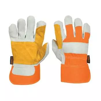 Рабочие перчатки truper усиление на ладонях, подкладка из полиэстера gu-teca-r-c 15250