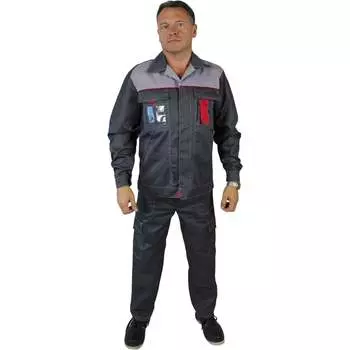 Рабочий мужской костюм Уралспецзащита Киржач л10-КБР киржач-сер-52-182