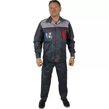 Рабочий мужской костюм Уралспецзащита Киржач л10-КБР киржач-сер-48-170