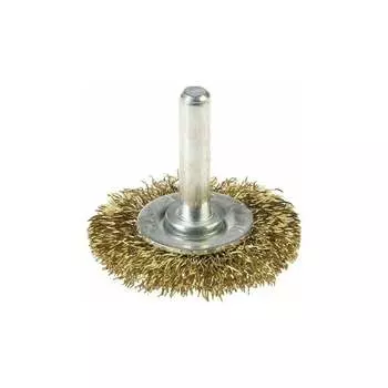 Радиальная мягкая кордщетка для дрели РОССНА Р860639