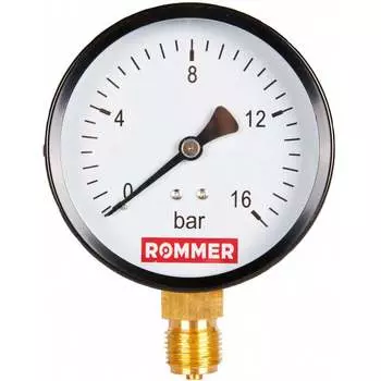 Радиальный манометр ROMMER rim-0010-101615 RG00929SFN5F7O