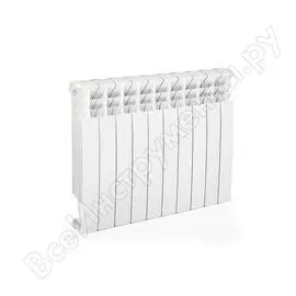 Радиатор lammin lux алюминиевый 500-87-10 lm15108080010