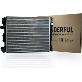 Радиатор охлаждения для а/м Nissan Micra (02-) /Note (06-) MT WONDERFUL 8200365427 ТМ 906242