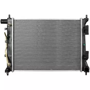 Радиатор охлаждения двигателя Hyundai Solaris I 10-, Kia Rio III 11- АКПП 6ст. MARSHALL M4991018