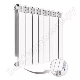 Радиатор rifar alp 500 x 4 нп правое avr r50004avr