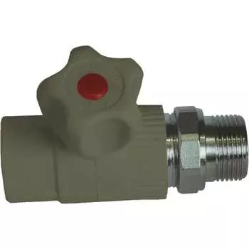 Радиаторный кран Политэк 9910012012с