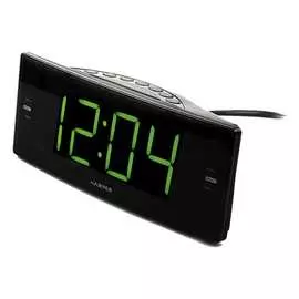 Радиобудильник Harper HCLK-2044 green led H00001163