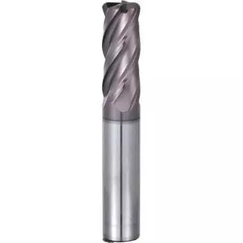 Радиусная фреза твердосплавная СпецТехИнструмент D10-CR2.0-L75-T4-TiAlN-HRC55A D10CR2.0L75T4TiAlNHRC55ASTI