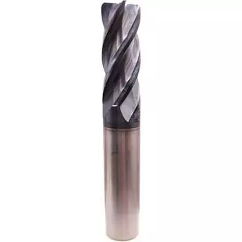 Радиусная твердосплавная фреза СпецТехИнструмент D3CR0.2L50T4AlTiNHRC45BSTI