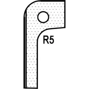 Радиусный нож для 1473222212 ROTIS T20306 744.T20306