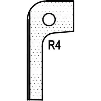 Радиусный нож для 1473222212 ROTIS T20304 744.T20304