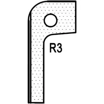 Радиусный нож для 1473222212 ROTIS T20302 744.T20302