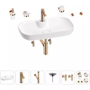 Раковина для ванной Wellsee Croquis 2.0 201005914