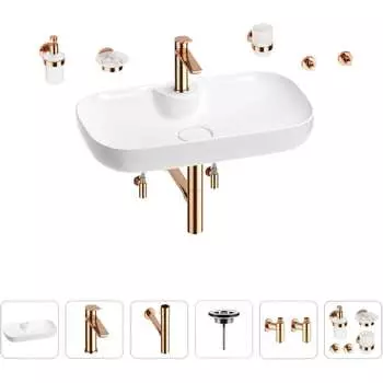 Раковина для ванной Wellsee Croquis 2.0 201005899