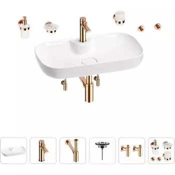 Раковина для ванной Wellsee Croquis 2.0 201005884