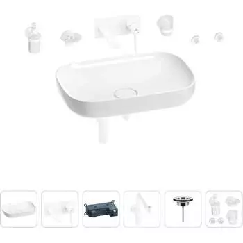 Раковина для ванной Wellsee Croquis 201005725