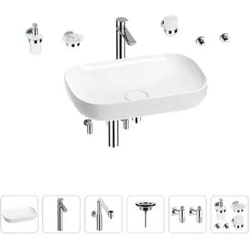 Раковина для ванной Wellsee Croquis 201005706