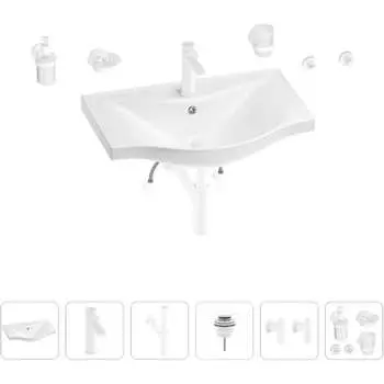 Раковина для ванной Wellsee Bisou 201007340