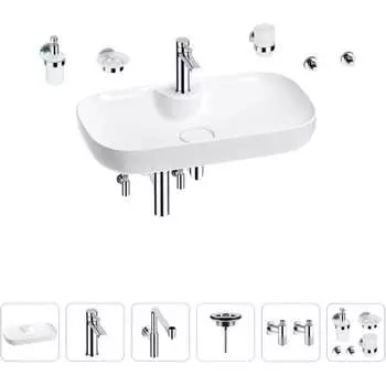 Раковина для ванной Wellsee Croquis 2.0 201005921