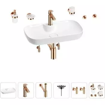 Раковина для ванной Wellsee Croquis 2.0 201005829