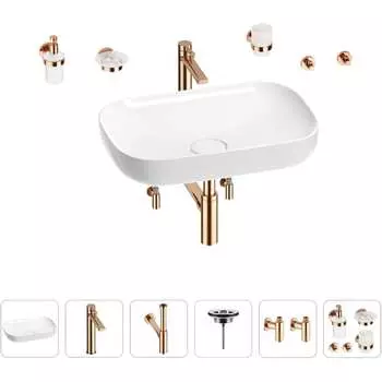 Раковина для ванной Wellsee Croquis 201005694