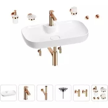 Раковина для ванной Wellsee Croquis 2.0 201005909