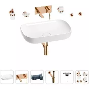 Раковина для ванной Wellsee Croquis 201005644