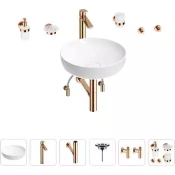 Раковина для ванной Wellsee Chalice Perfection 201006169