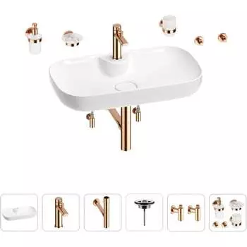 Раковина для ванной Wellsee Croquis 2.0 201005904