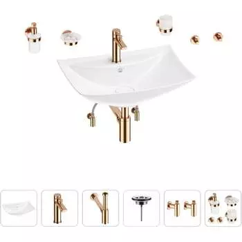 Раковина для ванной Wellsee Cerulean 201006759